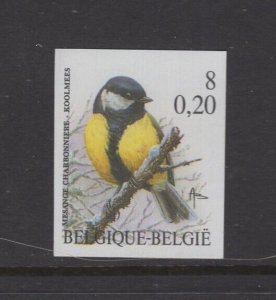 Belgium #1838  (2000 8Fr Bird definitive issue) IMPERF  VFNGAI CV €50