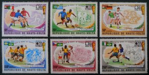 1974 Upper Volta 524-529 1974 FIFA World Cup in Munich 7,00 €