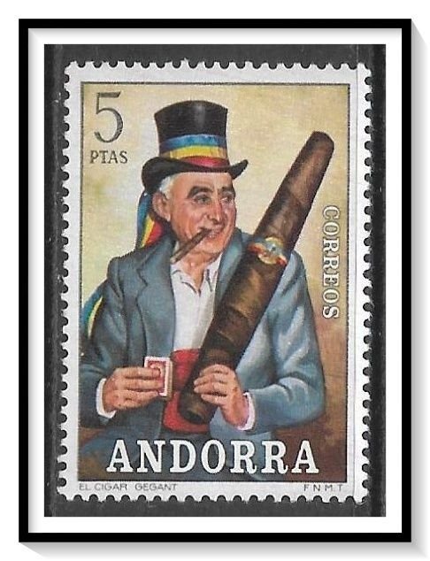 Andorra Spanish #72 Man & Cigar MNH