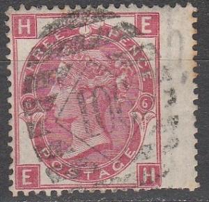 Great Britain #48 Plate 6  F-VF Used CV $62.50 (A12928)