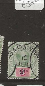 SARAWAK SG14  BROOKE  8C   SON  CDS   VFU       P0805H
