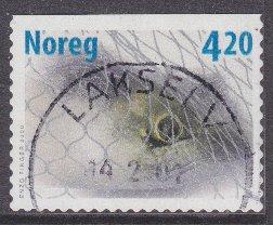 Norway sc#1261 2000 4.20k Fish used