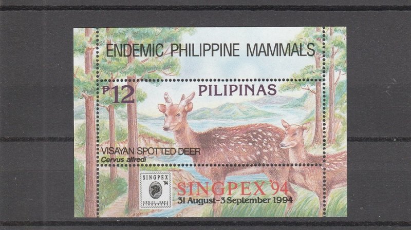 Philippines  Scott#  2312a  MNH  S/S  (1994 Wildlife)