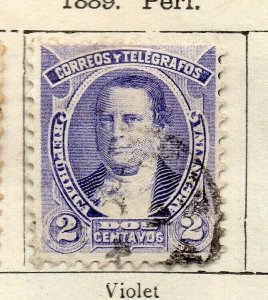 Argentina 1889 Early Issue Fine Used 2c. NW-179128