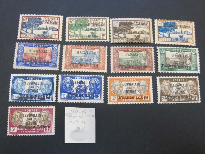 French wallis futuna Sc 94-123 select(13) set MH
