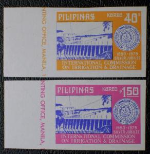 Philippines #1260a-1261a unused