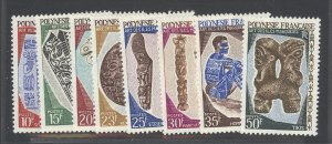 French Polynesia #233-40 Mint (NH) Single (Complete Set)
