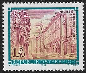 Austria - # 1467 - Monastery of the German Order - MNH