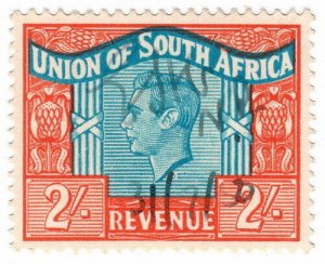 (I.B) South Africa Revenue : Duty Stamp 2/-