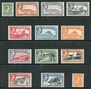 Gibraltar SG121/31 KGVI Set (only 1 x 1 1/2d) M/M