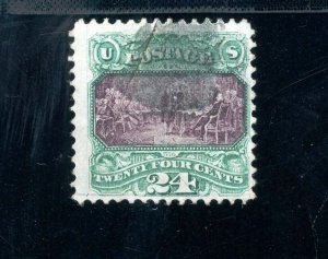 USAstamps Used FVF US 1869 Pictorial Issue Scott 120 repaired SCV $650