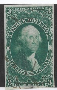 $3.00 Charter Party, Sc #R85a, used (48603)