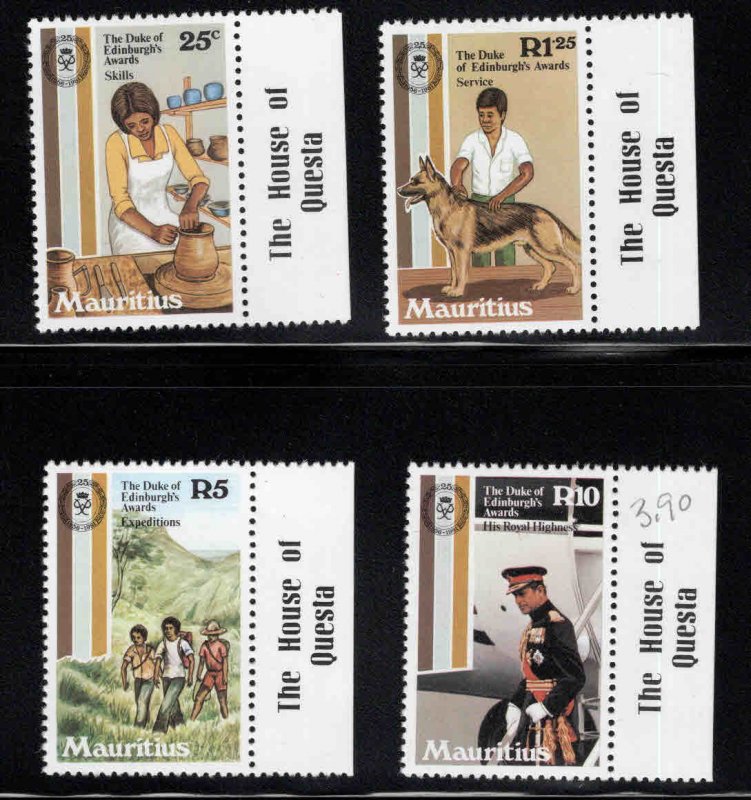 Mauritius Scott 533-536 MNH** 1981 set