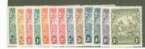 Barbados #193-199/200a