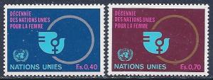 UN Geneva Scott # 90 - 91 MNH