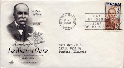 Canada, First Day Cover, Medical