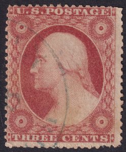 #25 Used, Fine, Light cancel (CV $190 - ID41805) - Joseph Luft