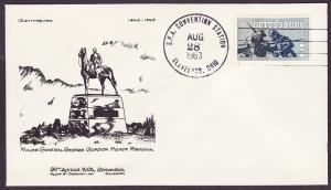 1180 S.P.A. Convention '63 cacheted cover
