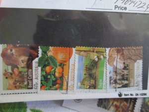 Australia #3716-3719 used   2021 SCV = $1.00