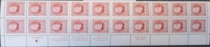 2587 32c James K. Polk, Plate Block (20)