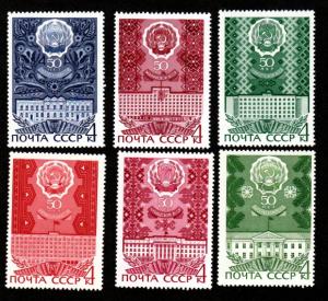 Russia # 3742-3744c Mint!