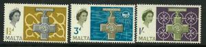 Malta # 284-6, Mint Never Hinge