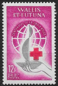 WALLIS & FUTUNA ISLANDS SG182 1963 RED CROSS CENTENARY MNH