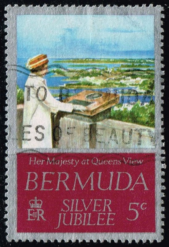 Bermuda #347 Queen's Visit to Bermuda; Used (0.30) (3Stars)