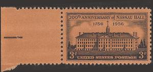 # 1083 MINT NEVER HINGED NASSAU HALL