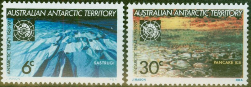 A.A.T 1971 Treaty set of 2 SG19-20 V.F MNH 