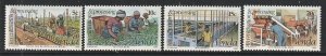 1980 South Africa - Venda - Sc 28-31 - MNH VF - 4 singles - Tea Cultivation