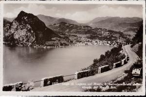 Switzerland 1938 REAL PHOTO View Card VF  Italian Region