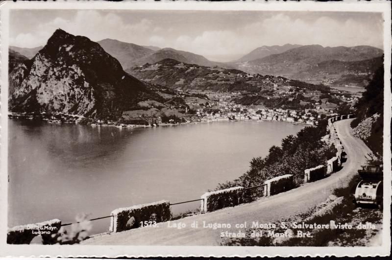 Switzerland 1938 REAL PHOTO View Card VF  Italian Region