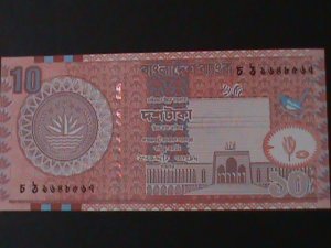 ​BANGLADESH-BANGLADESH BANK-10-TAKA-UNCIRULATED NOTE-VF WE SHIP TO WORLDWIDE