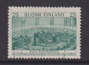 Finland    #329  used  1955    conference hall