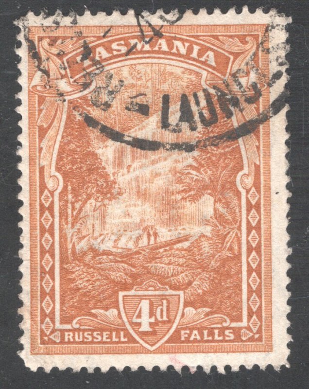 Tasmania SC #91,  VF  Used CV $12.00 ....   6280048