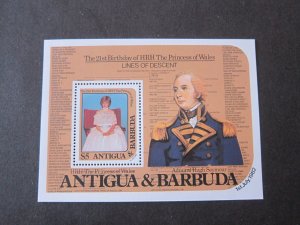 Antigua & Barbuda 1982 Sc 666 MNH