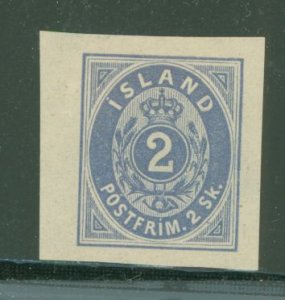 Iceland #1a Unused