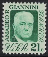 SCOTT # 1400 21 CENT SINGLE GIANNINI GEM MINT NEVER HINGED STUNNING !!