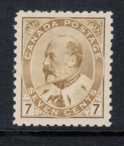 Canada #92iii Extra Fine Never Hinged Gem **With Certificate**