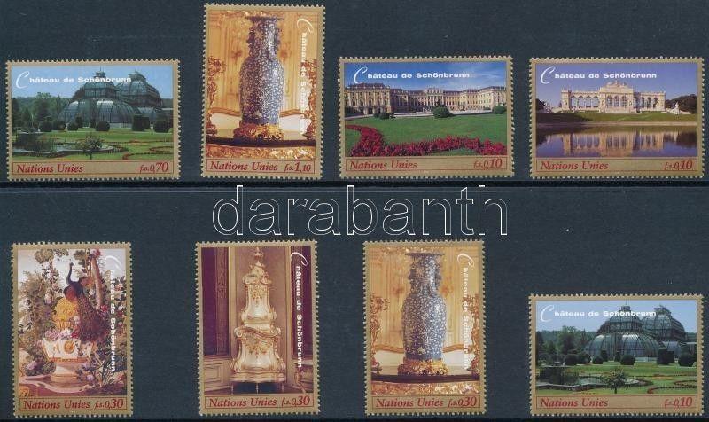 UN Geneva stamp UNESCO Schönbrunn set 1998 MNH Mi 352-359 WS239507