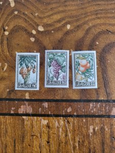 Stamps Algeria Scott #229-31 h