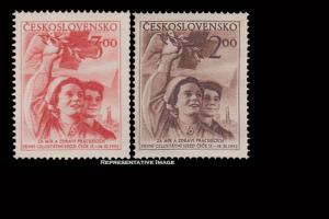 Czechoslovakia Scott 559-560