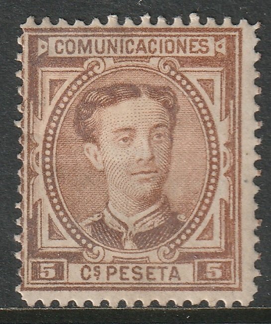 Spain 1876 Sc 222 MH DG