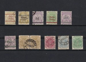 transvaal surcharge and cancels stamps ref 13656