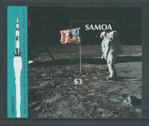 Samoa #764 NH Moon Landing SS