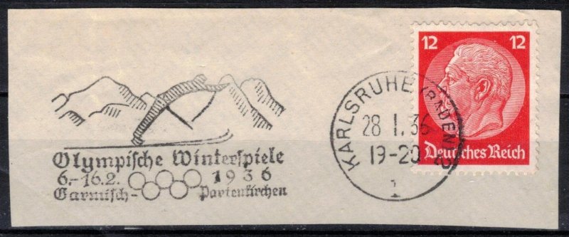 Germany - Reich - Scott 422 w/ Commemorative Cancel