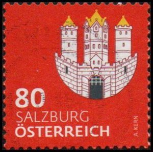 Austria 2737 - Used - 80c Salzburg Castle (2018) (cv $1.90)
