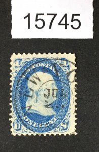 MOMEN: US STAMPS # 63 USED LOT #15745