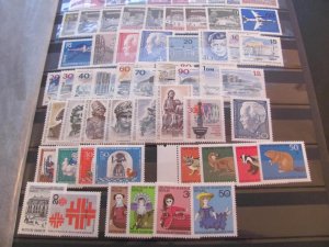 GERMANY BERLIN MNH 1957-1975 COMPLETE SETS  XF